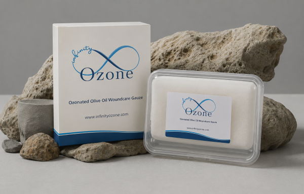 Ozonated Olive Oil Wound Care Gauze ( 10x100x400 )