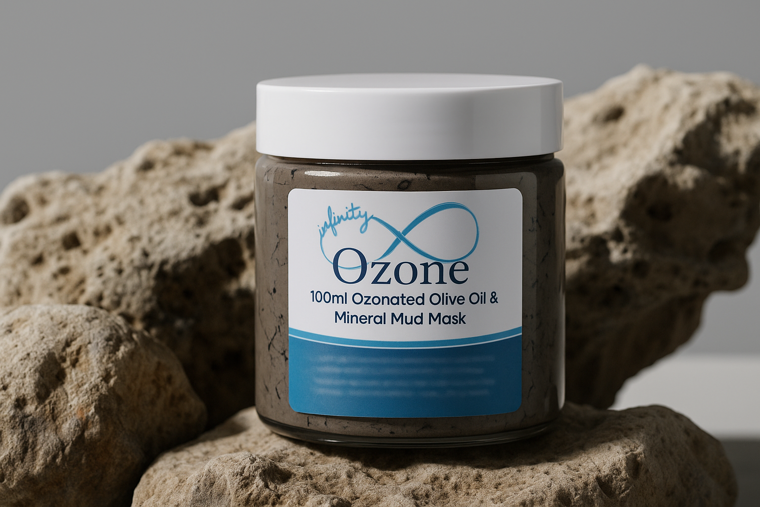 Mineral Mud & Ozonated Olive Oil Face Mask